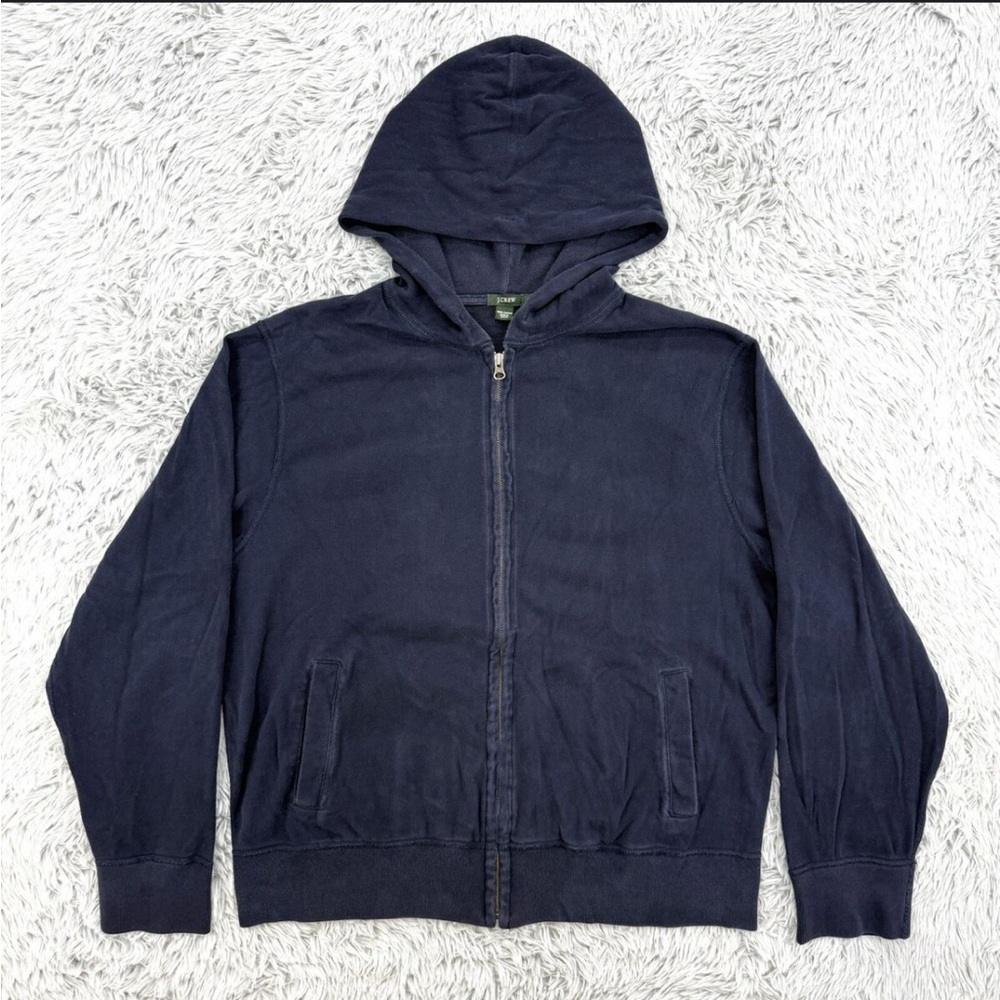 J. Crew teddy bear cropped hoodie size small